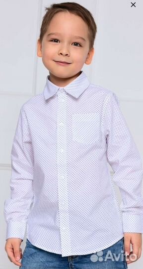 Рубашка для мальчика 122