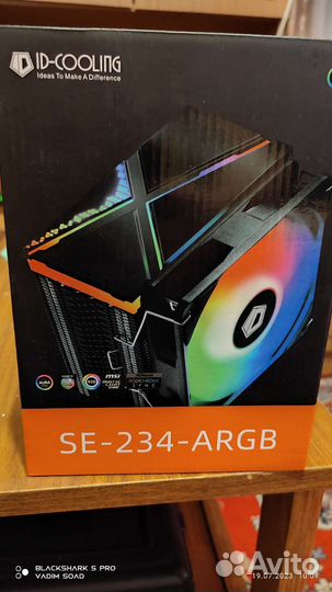 Продам кулер ID-cooling SE-234-argb