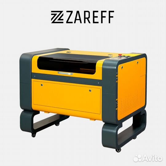 Лазерный станок Zareff Plus 600х400мм 60x40 50W