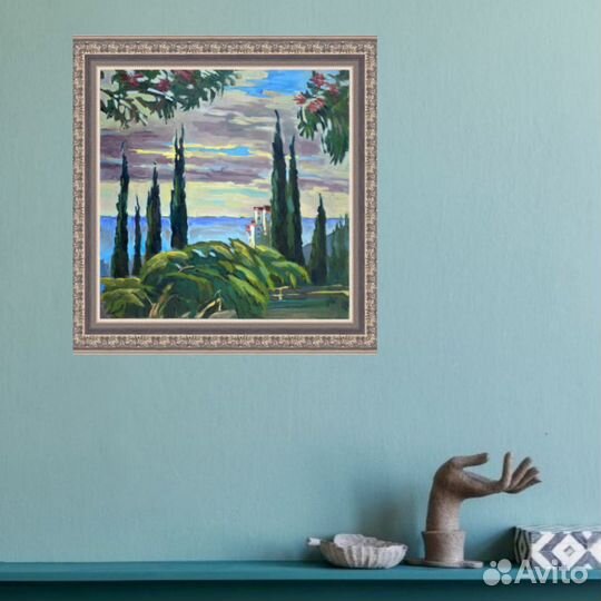 Картина маслом на холсте пейзаж