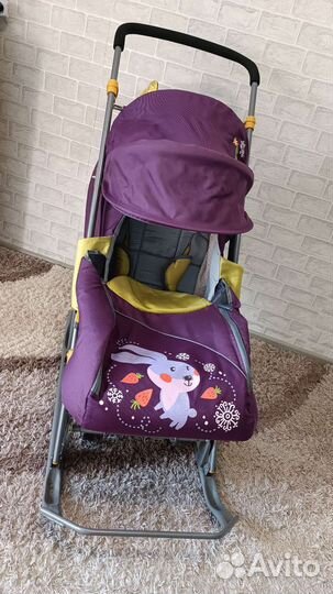 Коляска санки