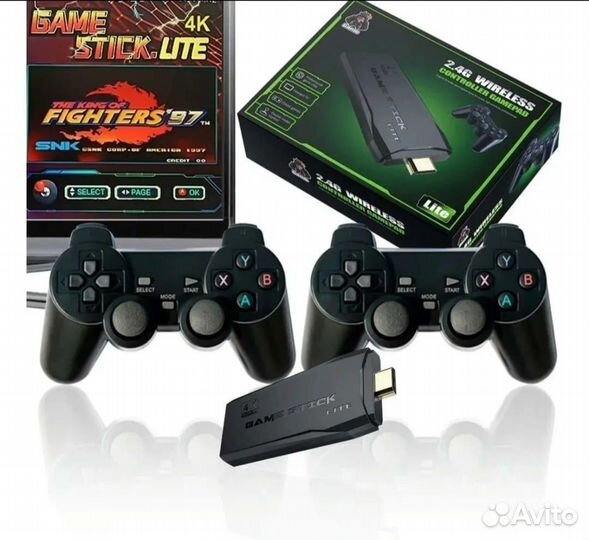 Новая игровая приставка Game stick lite 4k 64gb