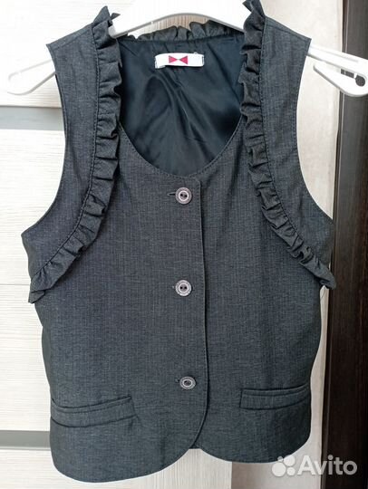 Школьная форма баловень серая р. 122-128