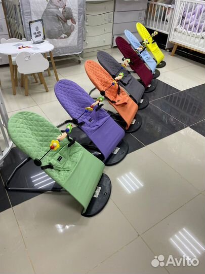 Детские качели шезлонг