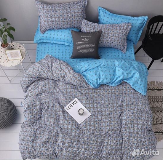 Постельное бельё полисатин 1.5/2ка/евро/семейное