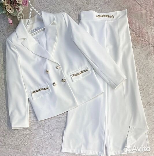 Костюм брючный для девочки подростковый