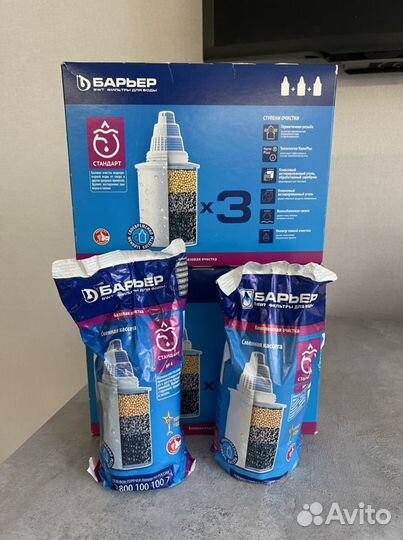 Фильтр для воды барьер новый