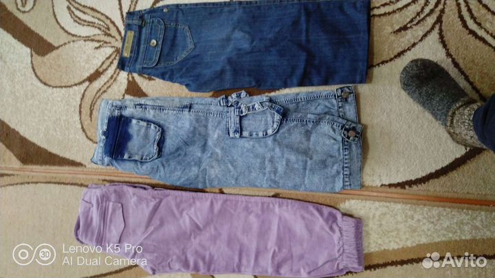 Брюки капри