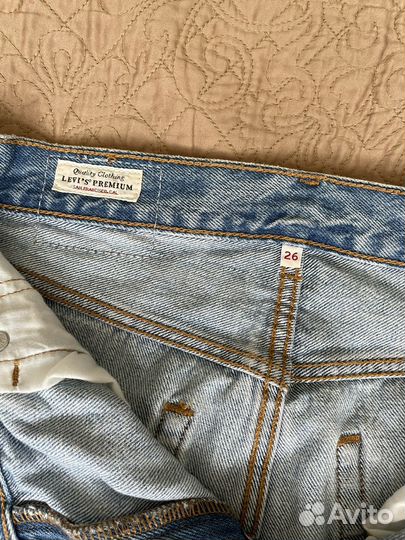 Джинсовая юбка levis