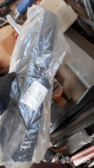 Молдинг переднего крыла левый 2114