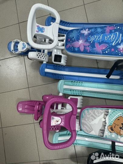 Новый снегокат Nika для девочек и мальчиков