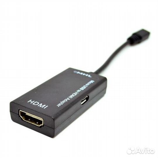Hdmi адаптер для Micro USB (с поддержкой MHL)