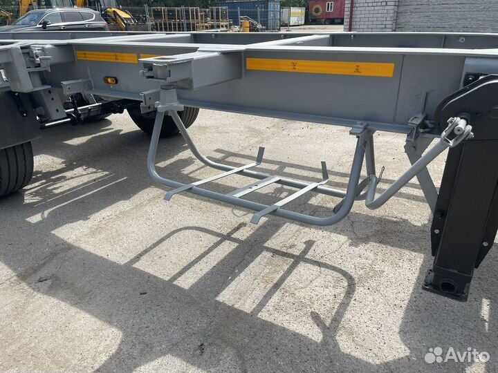 Полуприцеп контейнеровоз Renders трехосный контейнеровоз, 2001