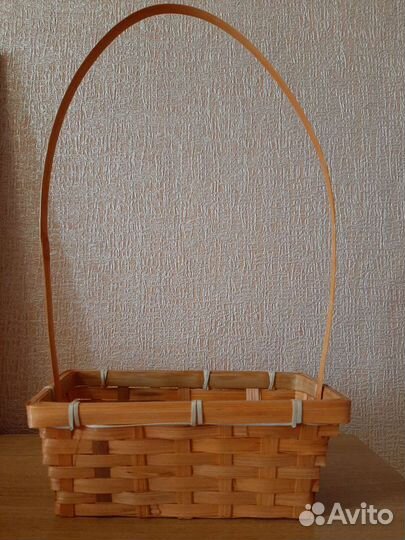 Корзина плетеная