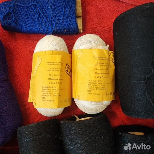 Пряжа для вязания пакетом