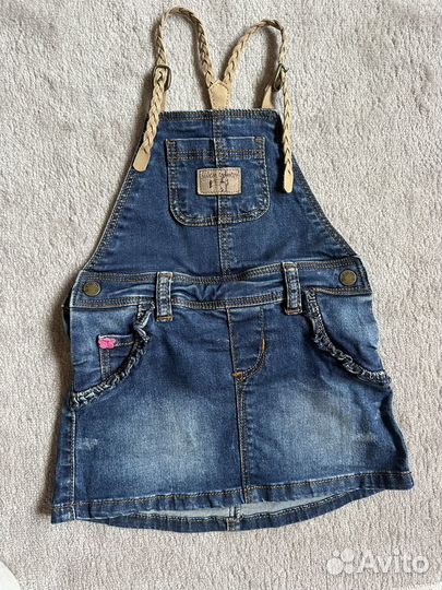 Джинсовый сарафан 86