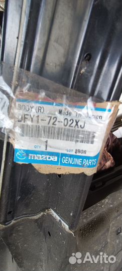 Дверь задняя правая Mazda Mazda2 (DE) 2007-2015