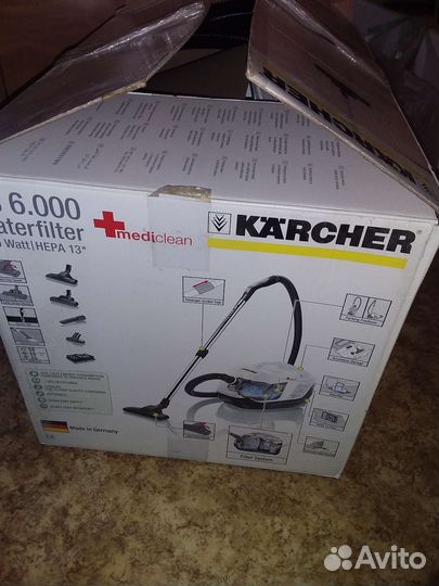 Пылесос Karcher ds600 mediclean
