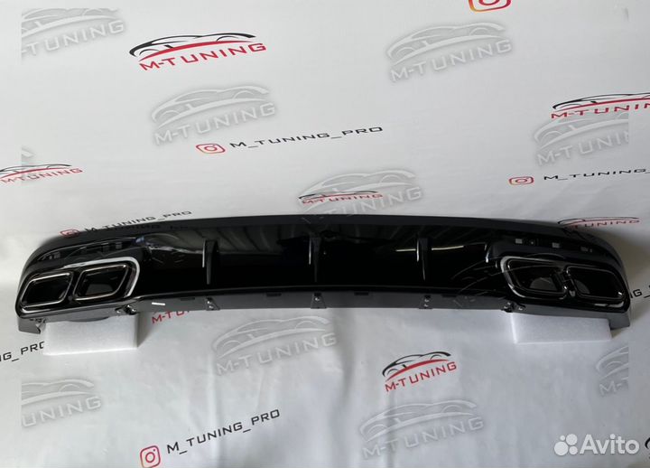 Диффузор S Coupe С217 AMG Mercedes