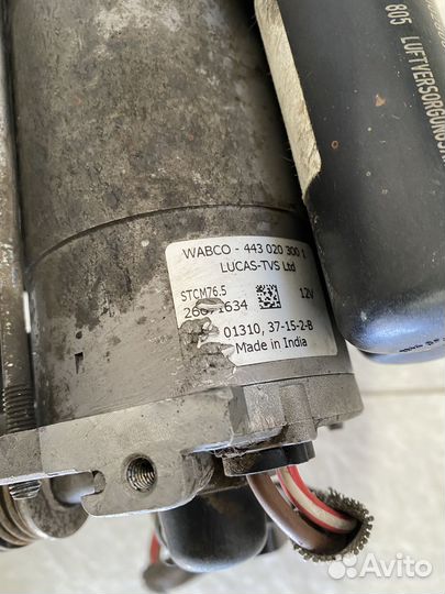 Компрессор пневмоподвески audi q7