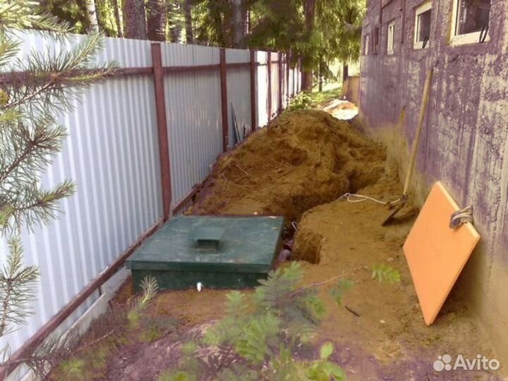 Септик Альфа 5 переливной