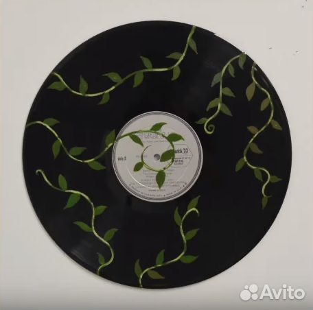 Виниловые пластинкис рисунками