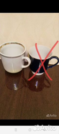 Бокалы, чашки чайные, блюдца СССР