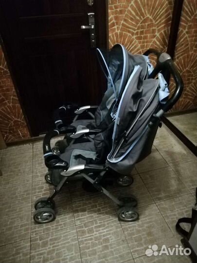 Двухместная детская коляска Jetem, летняя