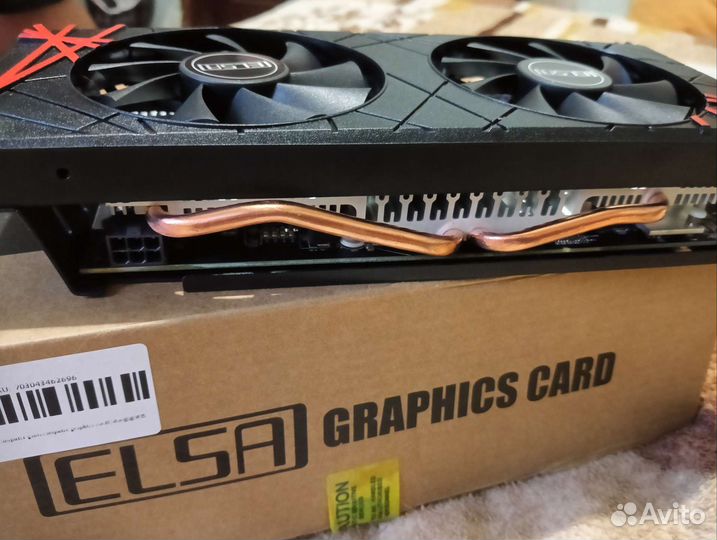 Видеокарта Elsa AMD Radeon 580 (8gb)