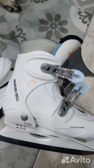 Детские фигурные коньки раздвижные