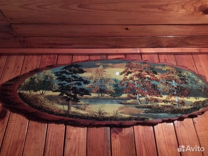 Панно из дерева