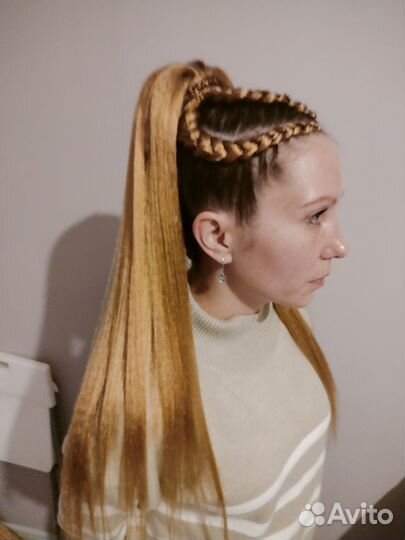 Афрокудри, афрохвост, афрокосы, косы с канекалоном