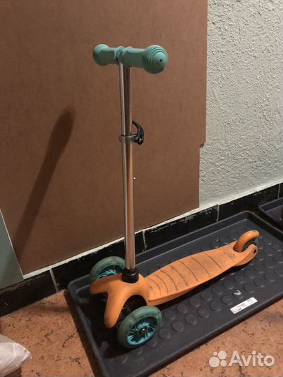 Самокат детский трехколесный бу