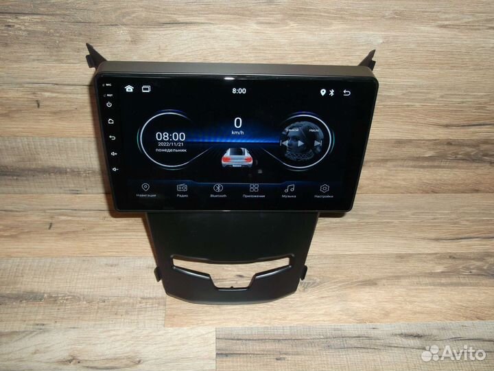 Магнитола SsangYong Action Android