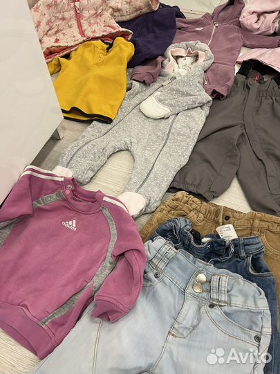 Детские вещи на девочку пакетом
