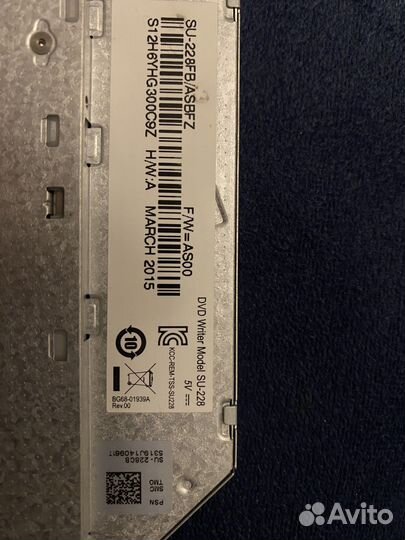 DVD привод Writer Model SU-228/asbfz