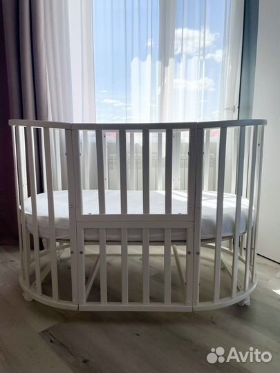 Кровать трансформер, два матраса