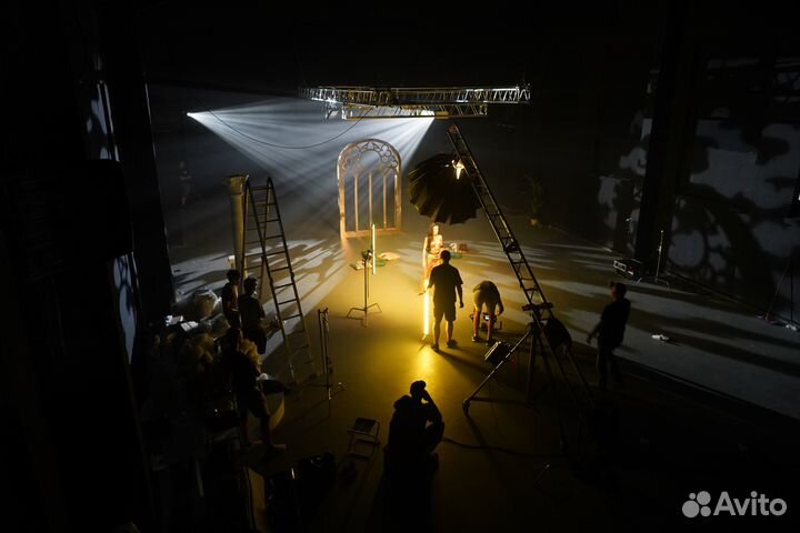 Черная циклорама - павильон