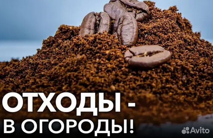 Кофейный жмых для сада и огорода