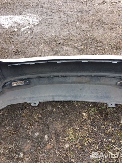 Бампер задний kia rio