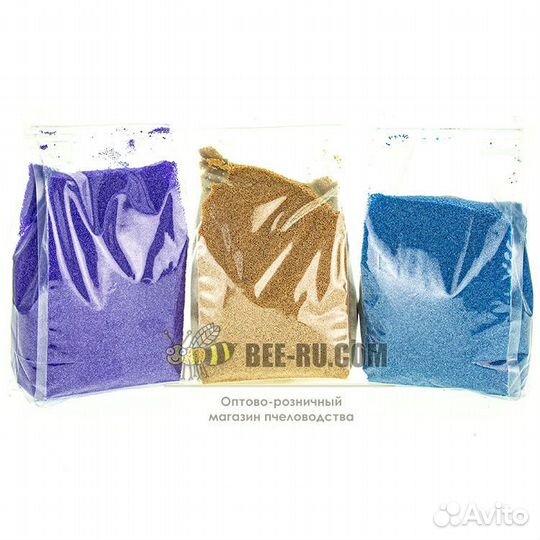 Свечи насыпные Органика 3х330 г. (фитиль, беж.,фио