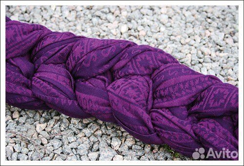 Слинг-шарф Ellevill Zara Aubergin