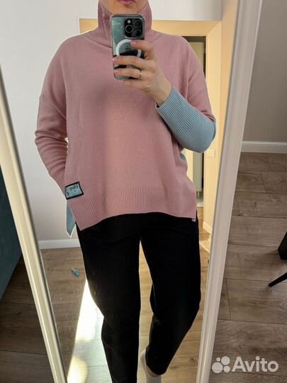 Пуловер кашемир onesize на 44,46,48,50