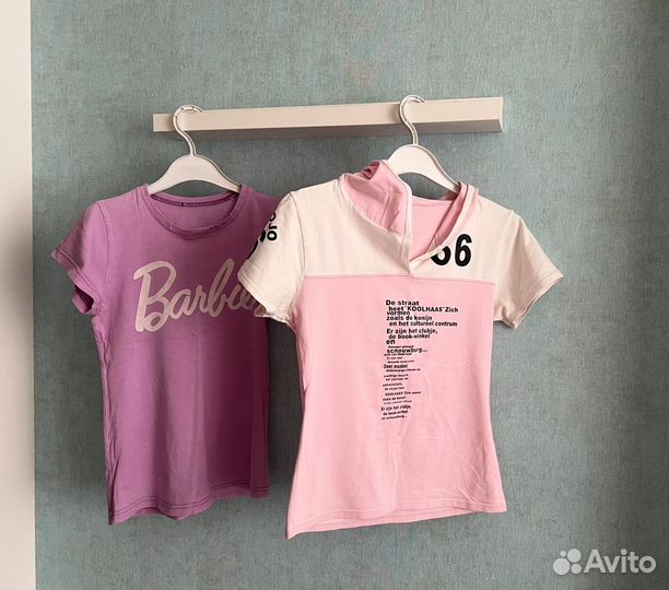 Пакетом одежда на девочку, рост 152