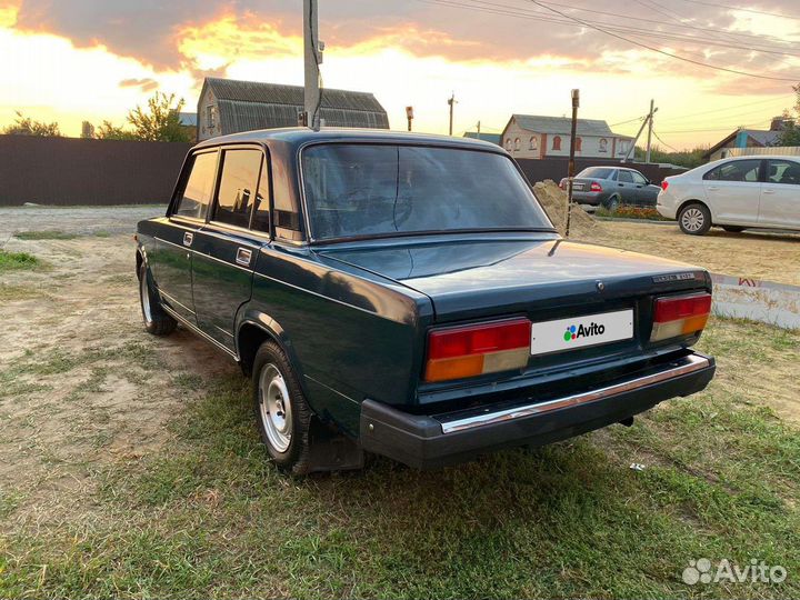 ВАЗ 2107 1.5 МТ, 2007, 33 800 км