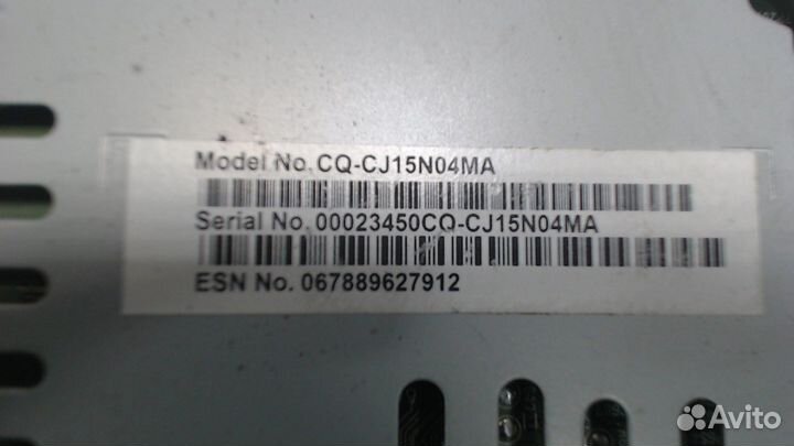 Магнитола Ford Fusion USA, 2016