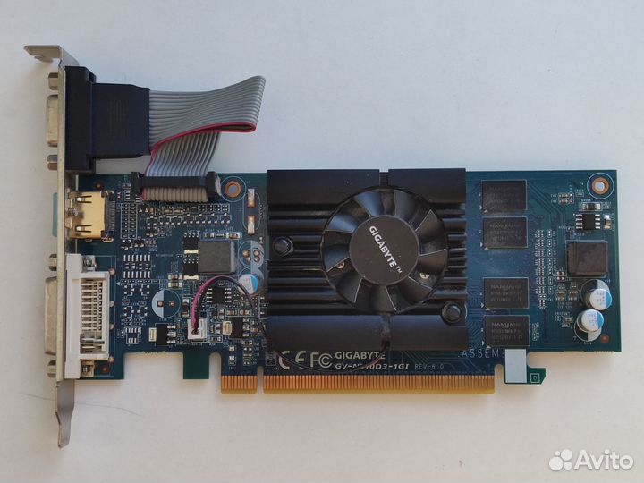 Видеокарта 1 GB gygabyte