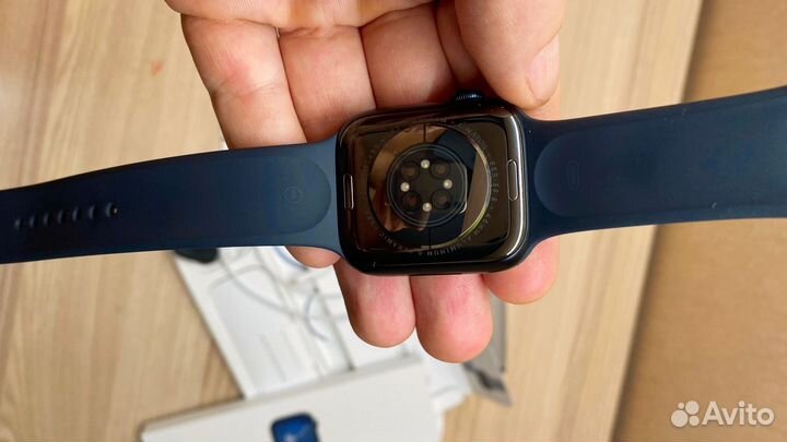 Часы apple watch series 9, 45mm, black