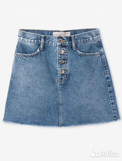 Юбка джинсовая