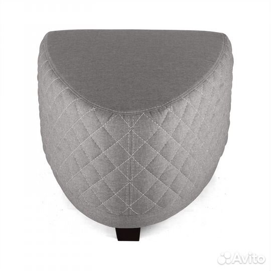 Пуф Tokio, рогожка серый